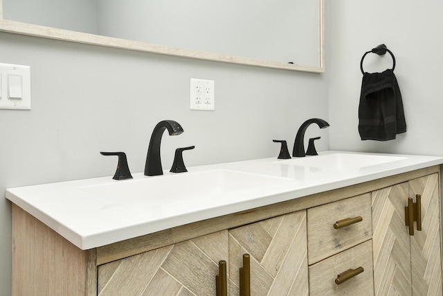 3918 Bowen Creek Rd, Niangua, MO 65713 - bathroom featuring double vanity