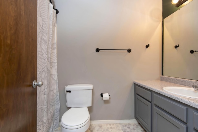 4252 W Madison St, Springfield, MO 65802 - bathroom featuring vanity and a shower with curtain