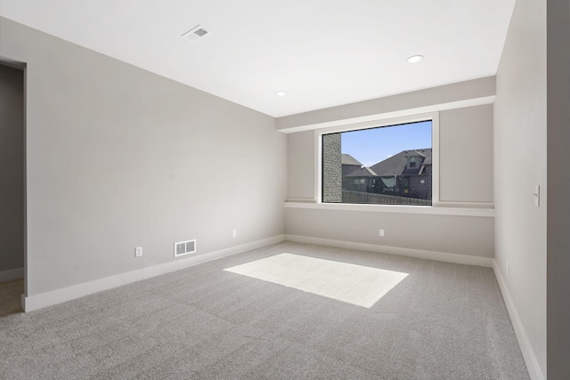 1632 Marlowe Ave, Springfield, MO 65802 - carpeted spare room with baseboards and recessed lighting