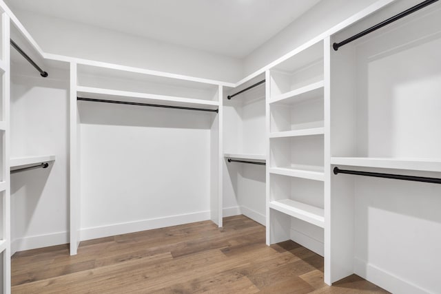 1632 Marlowe Ave, Springfield, MO 65802 - spacious closet featuring wood finished floors and a barn door