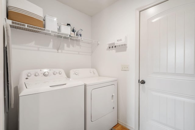 1300 W Robin St, Ozark, MO 65721 - washroom featuring separate washer and dryer