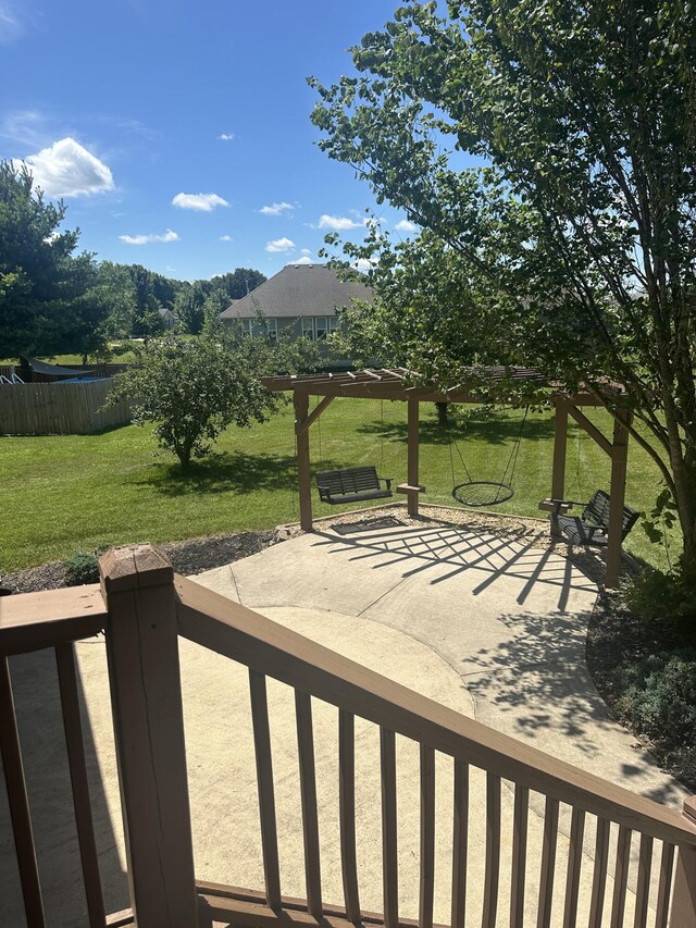 5605 N Seacrest Dr, Ozark, MO 65721 - view of wooden deck