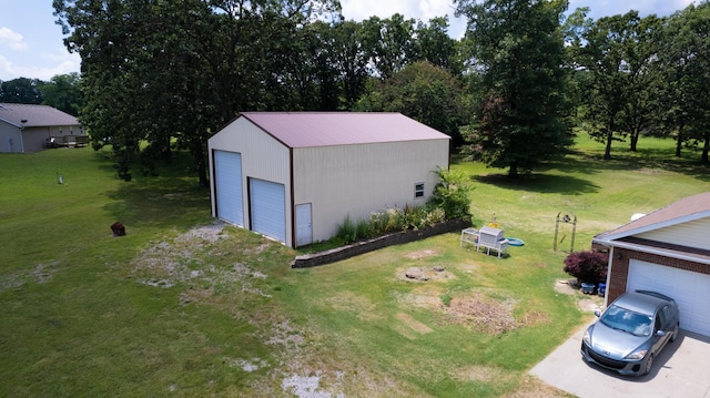 163 Hidden Hollow Dr, Marshfield, MO 65706 - view of outbuilding featuring driveway and view of scattered trees