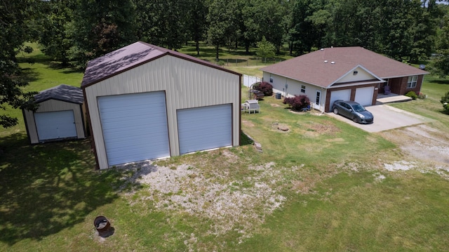 163 Hidden Hollow Dr, Marshfield, MO 65706 - view of detached garage