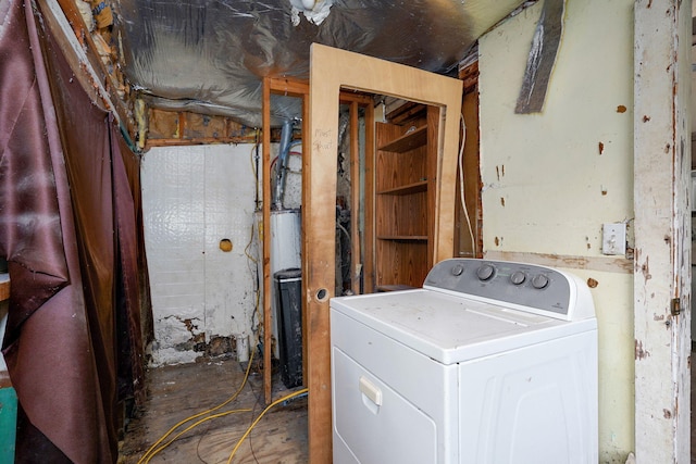 427 Morgan Ave, Aurora, MO 65605 - laundry room featuring washer / dryer