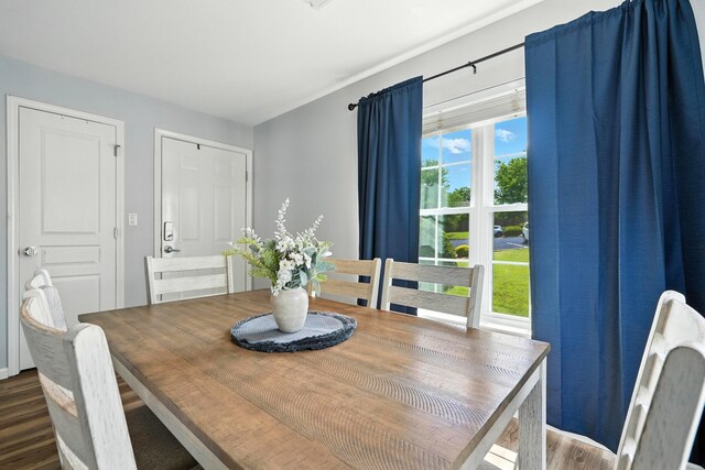 215 Meadow Brook Ln Unit 3, Branson, MO 65616 - dining space with dark wood-type flooring