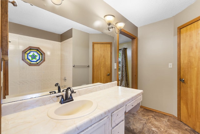 1801 W Cherokee St, Springfield, MO 65807 - bathroom featuring vanity and baseboards