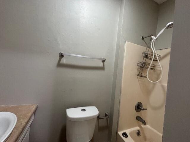 1322 W Atlantic St, Springfield, MO 65803 - full bathroom with vanity and bathtub / shower combination