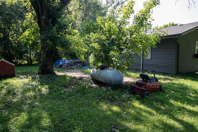 231 W School St, Everton, MO 65646 - view of green lawn