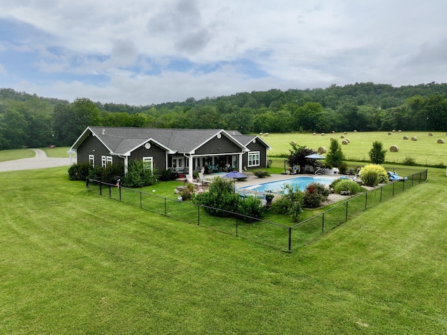 556 Carter 309, Van Buren, MO 63965 - back of property featuring dirt driveway and a patio