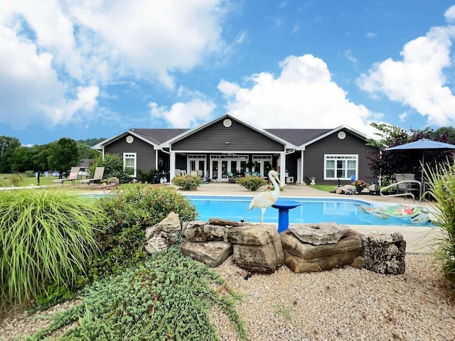 556 Carter 309, Van Buren, MO 63965 - swimming pool featuring a patio area and french doors