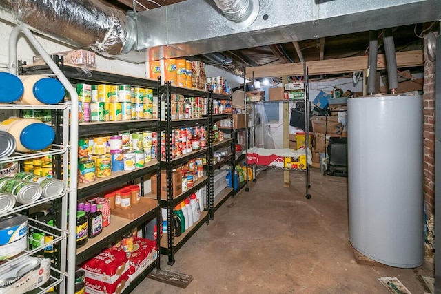 628 W Lynn St, Springfield, MO 65802 - unfinished below grade area featuring water heater