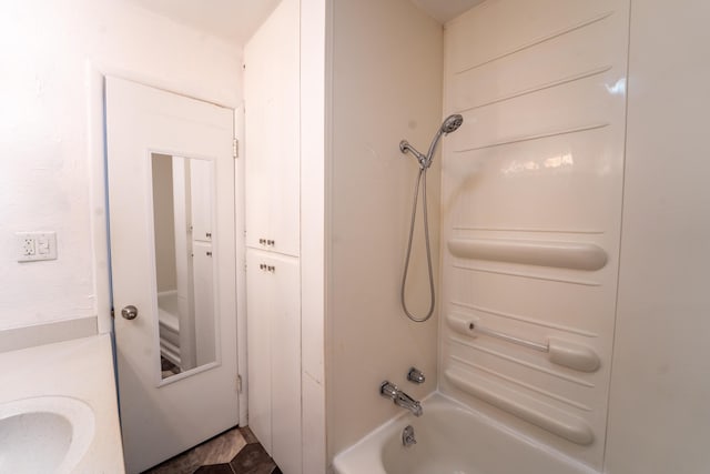 1520 E Seminole St, Springfield, MO 65804 - bathroom featuring shower / bathtub combination and vanity