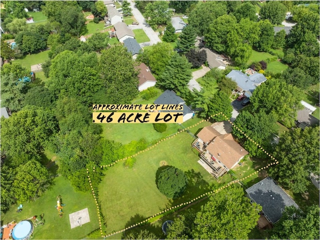 1604 E Sycamore St, Ozark, MO 65721 - aerial view of property's location with nearby suburban area