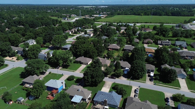 3239 W Erie St, Springfield, MO 65807 - aerial view of property and surrounding area featuring nearby suburban area