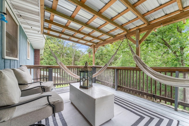 189 Pierce Pl, Forsyth, MO 65653 - view of wooden deck