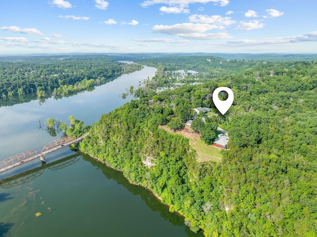 189 Pierce Pl, Forsyth, MO 65653 - aerial overview of property's location featuring a large body of water