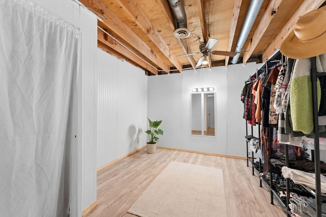 189 Pierce Pl, Forsyth, MO 65653 - walk in closet featuring wood finished floors
