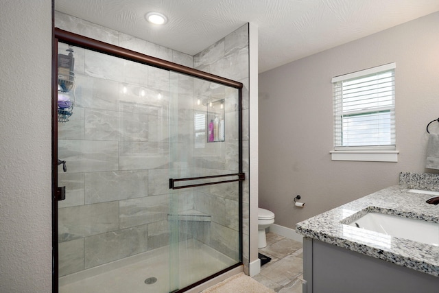 917 W Charlotte St, Republic, MO 65738 - bathroom featuring double vanity and a stall shower