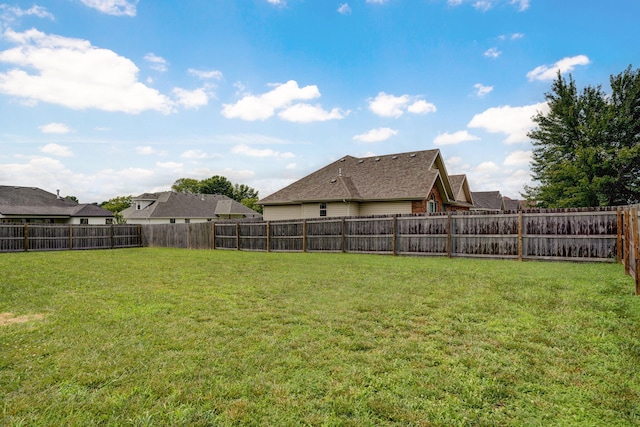 917 W Charlotte St, Republic, MO 65738 - fenced backyard featuring a residential view