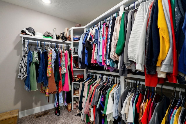 917 W Charlotte St, Republic, MO 65738 - walk in closet featuring carpet flooring