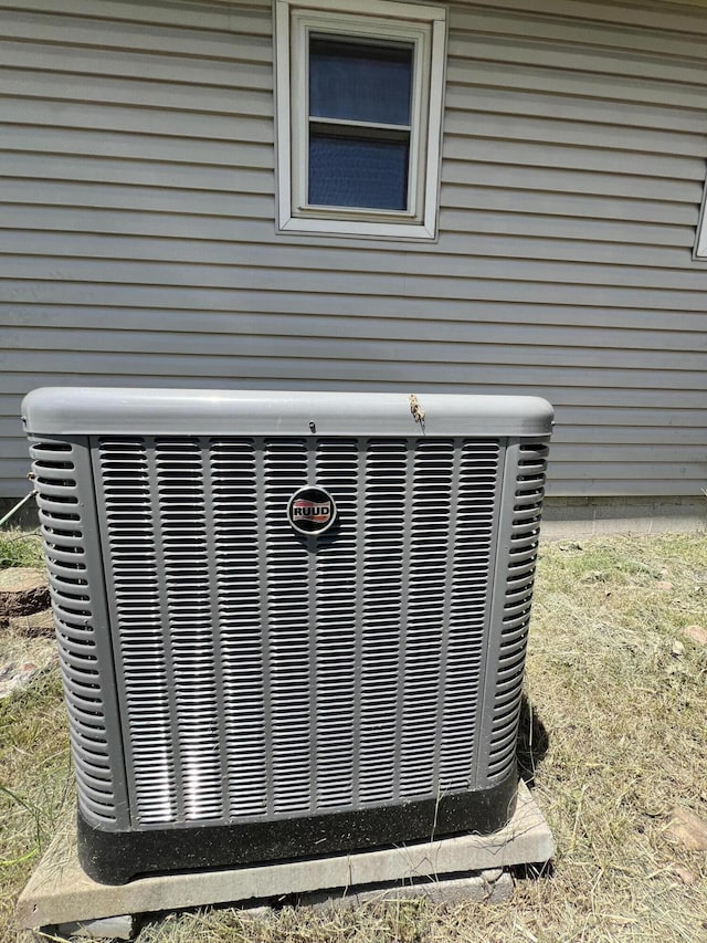 817 Fillmore St, Mount Vernon, MO 65712 - exterior view of a central air condition unit