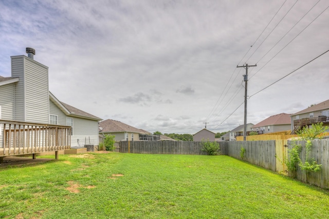 4406 W 28th St, Joplin, MO 64804 - fenced backyard featuring a residential view