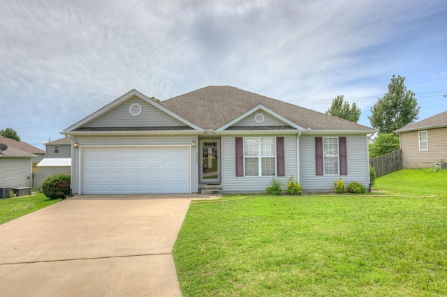 4406 W 28th St, Joplin, MO 64804 - view of front of house with an attached garage, driveway, and a shingled roof