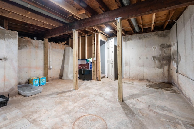 522 S Belcrest Ave, Springfield, MO 65802 - view of unfinished below grade area