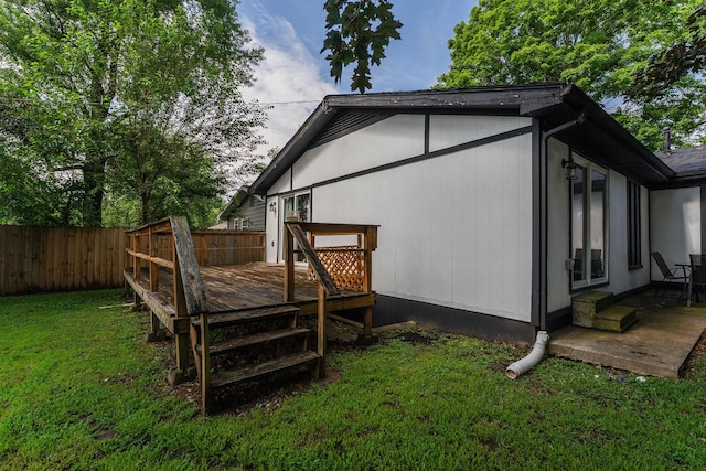 522 S Belcrest Ave, Springfield, MO 65802 - view of property exterior featuring a deck