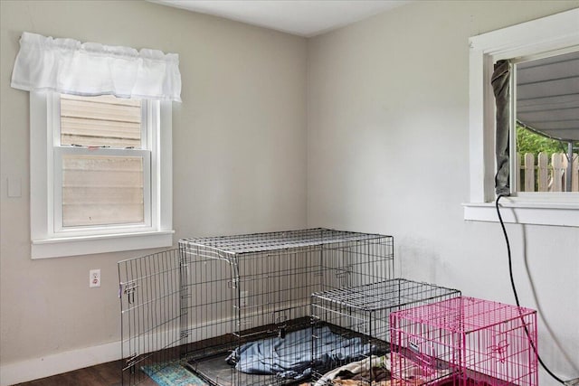 1188 Emerald Rd, Spokane, MO 65754 - interior space featuring baseboards and wood finished floors