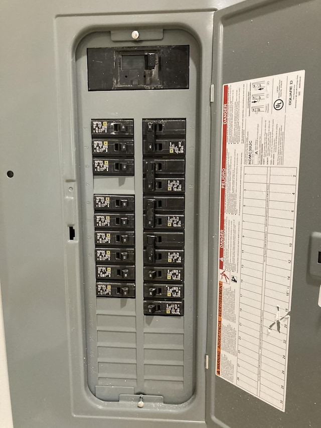 507 W Clouse St, Mountain Grove, MO 65711 - utility room with electric panel
