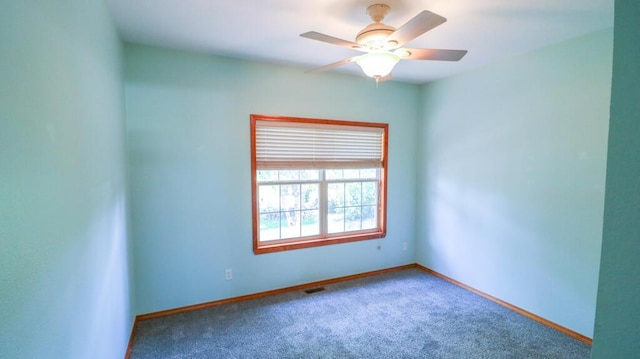 5546 S Aspen Dr, Battlefield, MO 65619 - unfurnished room featuring carpet and a ceiling fan