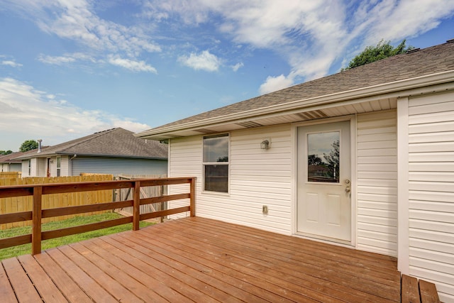 844 S Natalie Ave, Springfield, MO 65802 - view of wooden deck