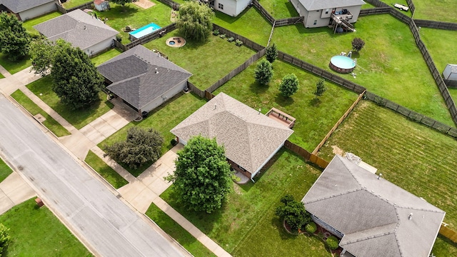 844 S Natalie Ave, Springfield, MO 65802 - aerial view of a pool area