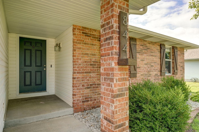 844 S Natalie Ave, Springfield, MO 65802 - entrance to property with brick siding