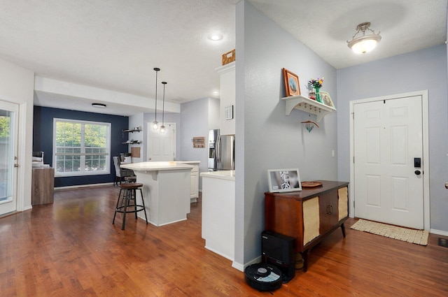 5055 E Cherry Pl, Springfield, MO 65809 - foyer with dark wood-style flooring