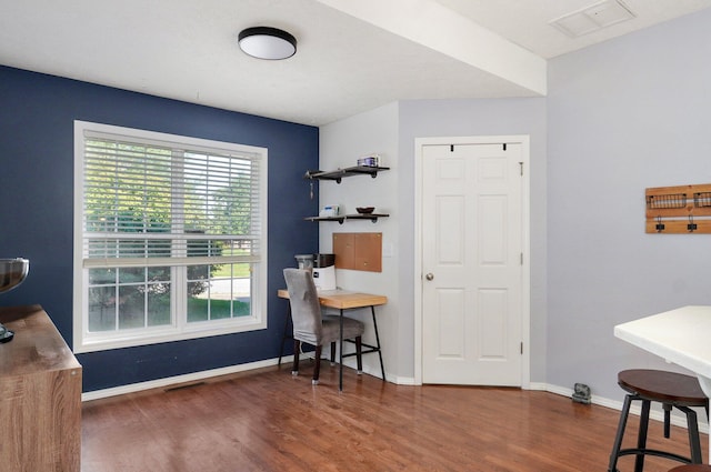 5055 E Cherry Pl, Springfield, MO 65809 - office space featuring wood finished floors and baseboards