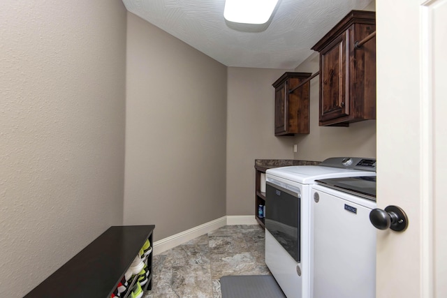 4604 E Kentbrook Dr, Springfield, MO 65802 - laundry room with washer and clothes dryer and cabinet space