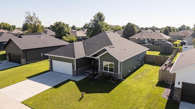 622 N Dean Ln, Republic, MO 65738 - aerial perspective of suburban area