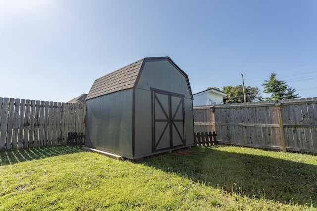 622 N Dean Ln, Republic, MO 65738 - view of shed featuring a fenced backyard