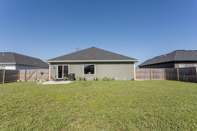 622 N Dean Ln, Republic, MO 65738 - rear view of house featuring a patio area and a fenced backyard