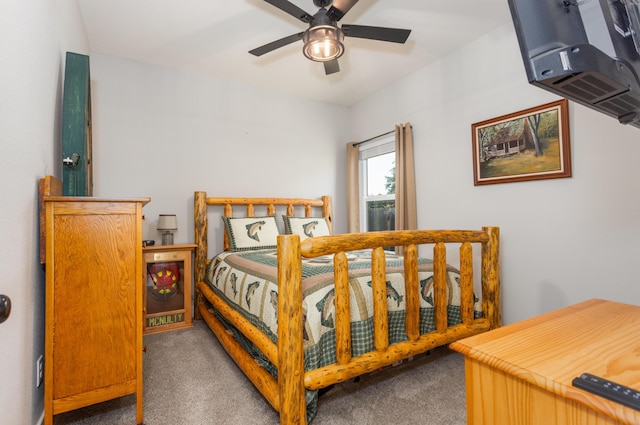 622 N Dean Ln, Republic, MO 65738 - carpeted bedroom featuring a ceiling fan