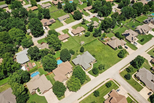 217 E Grace St, Republic, MO 65738 - aerial perspective of suburban area