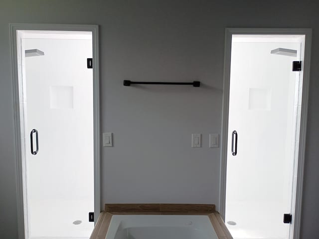 6540 Gateway Dr, Joplin, MO 64804 - full bath with a stall shower and a bath