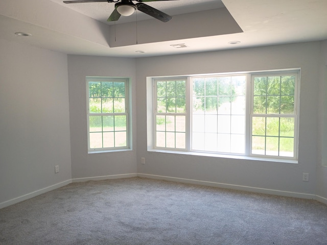 6540 Gateway Dr, Joplin, MO 64804 - spare room with ceiling fan and carpet flooring