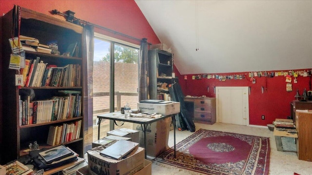 1339 W Business Highway 60-63, Willow Springs, MO 65793 - home office featuring vaulted ceiling