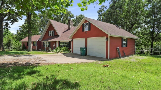 1339 W Business Highway 60-63, Willow Springs, MO 65793 - view of front of property with a chimney and a detached garage