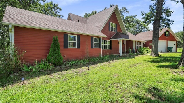 1339 W Business Highway 60-63, Willow Springs, MO 65793 - view of front of house with a front yard and an attached garage