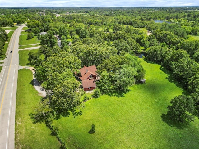 1339 W Business Highway 60-63, Willow Springs, MO 65793 - aerial view of a heavily wooded area and a nearby body of water